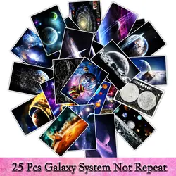 25 шт/много Водонепроницаемый девять планет DIY Стикеры s луна земля Galaxy солнечной системы наклейки для детей ноутбука холодильник Чемодан