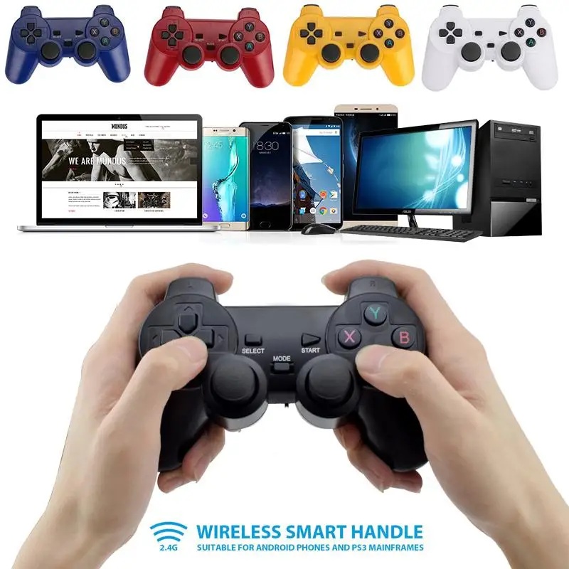 2.4G Wireless Type-C Game Controller Joystick Gamepad OTG Receiver For xiaomi Android Smart Phone For PS3 Game Console 5 colors