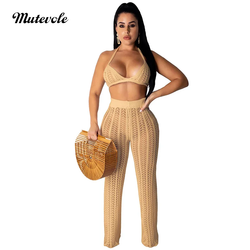 2 piece summer pants set