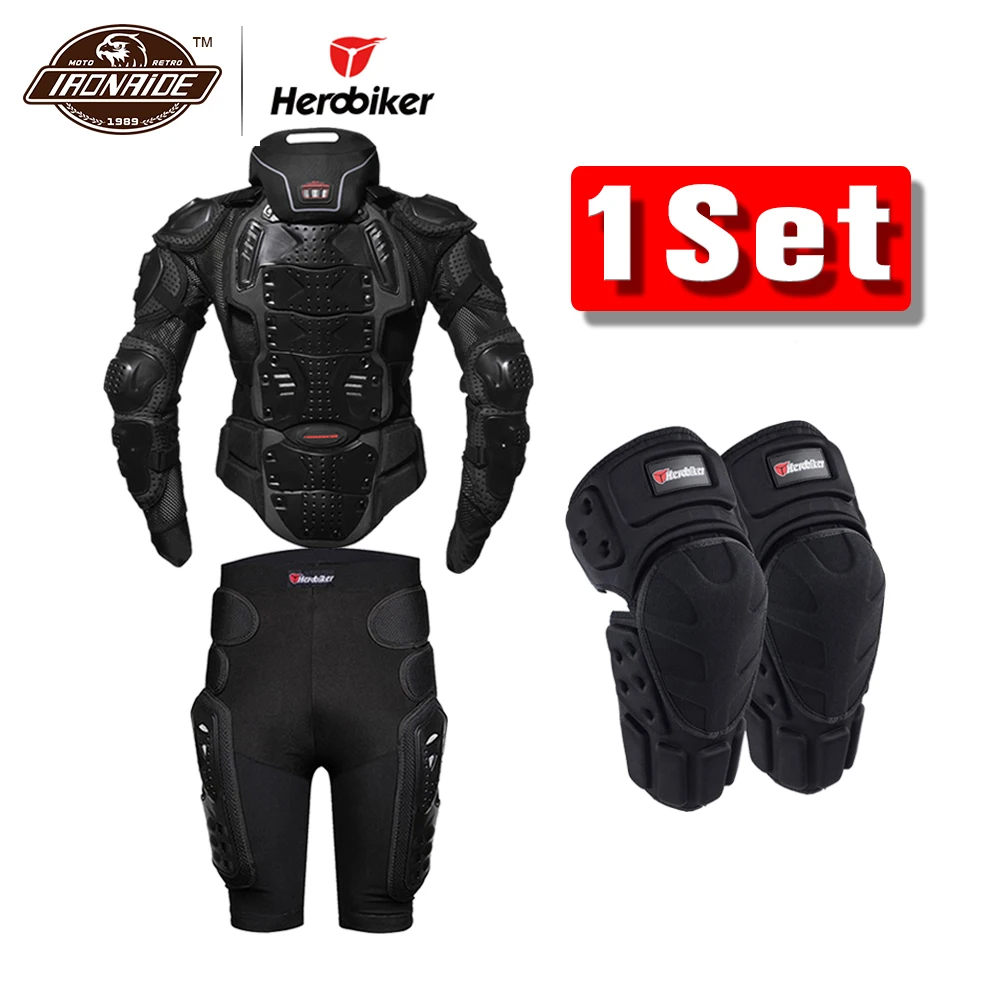 HEROBIKER летние мотоциклетные куртки для мужчин бронежилет Мото куртка