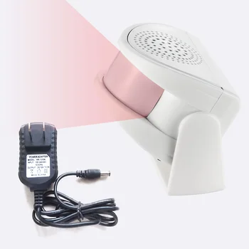 

Wireless Welcome Chime Alarm Door Bell PIR Motion Sensor for Shop Entry Security Protection Alarm Doorbell with Power Supply