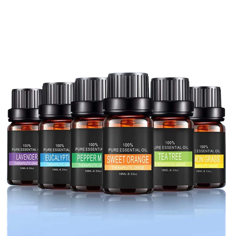 

10ml Pure Plant Essential Oils For Aromatherapy Diffusers Essential Oils Organic Body Relieve Stress Oil Skin Care Help Sleep