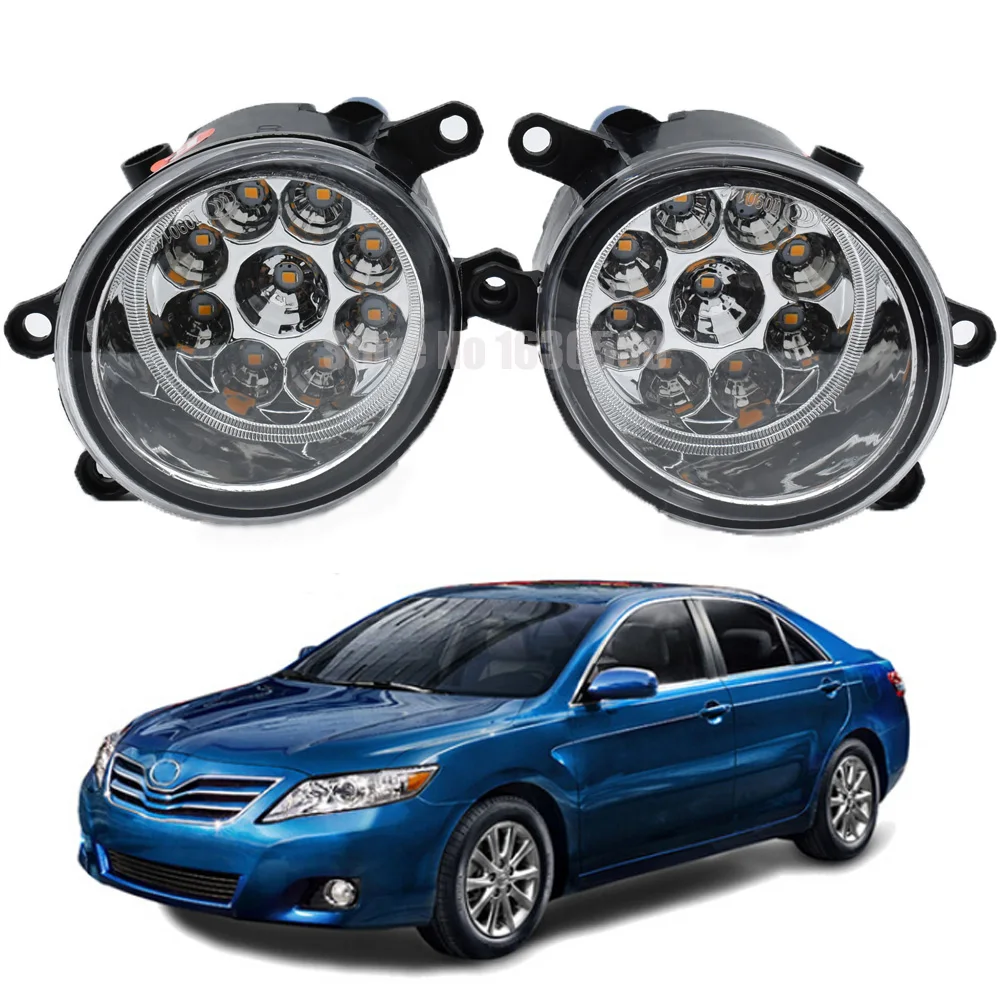 2pc For Toyota Camry 2006 2012 H8 H11 Right + Left Fog Light Car LED
