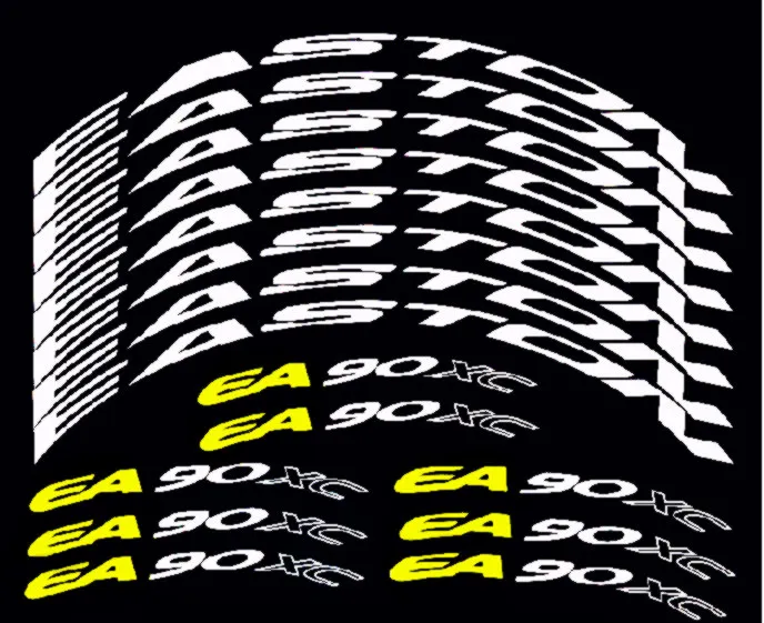 

High quality 90XC Reflective Wheelset bisiklet mountain bike cycling wheel sticker MTB bicicleta bicycle stickers 26/27.5er