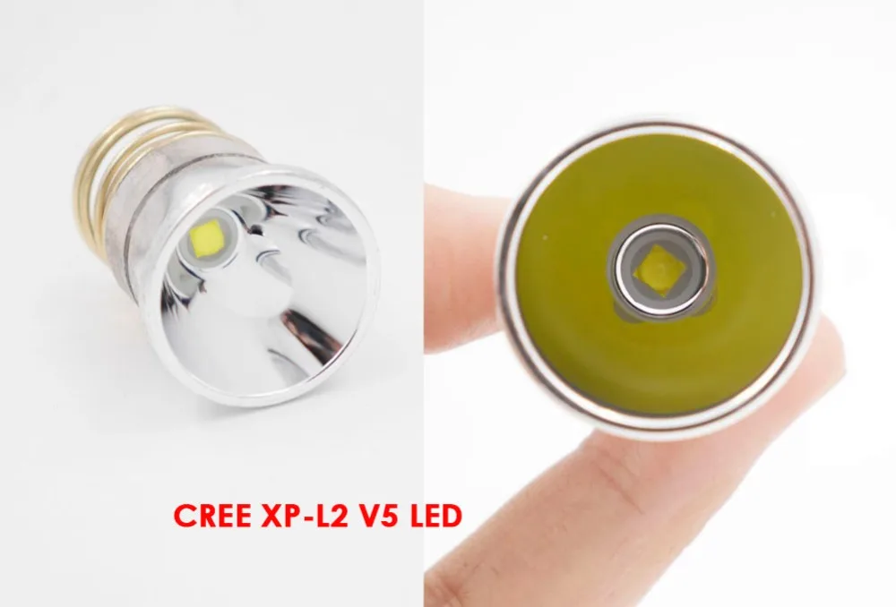 1 шт. DIY 26,5 мм 1800Lm 10 Вт CREE XP-L2 V5 белый светильник светодиодный подвесной модуль лампа для 501B/502B флэш-светильник(запасные части