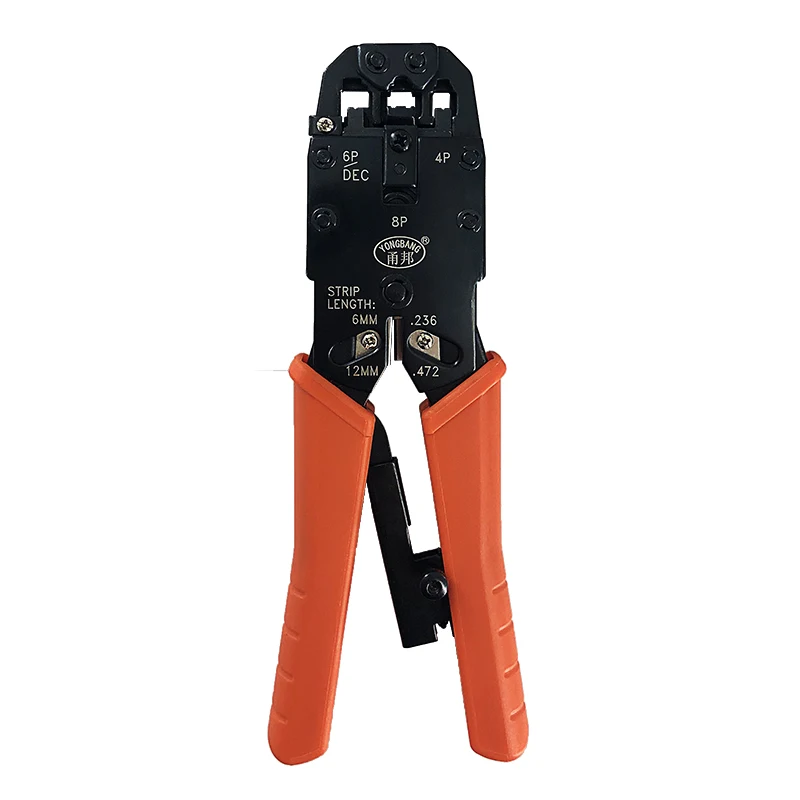 

YB-2008RCrimper Cable Cutter Automatic Wire Stripper Multifunctional Stripping Tools Crimping Pliers Terminal 25 (mm2) tool