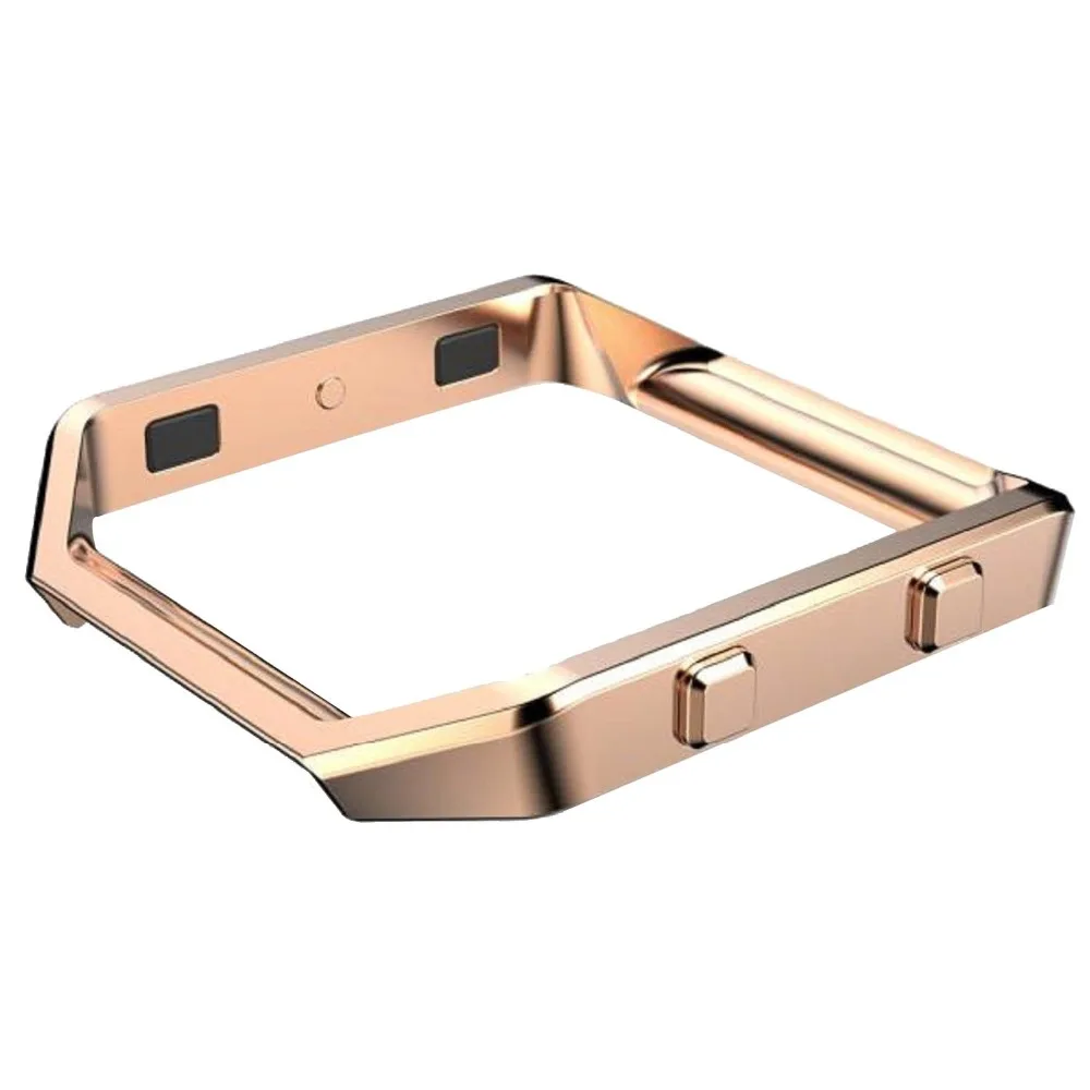 Gosear-Polished-Stainless-Steel-Metal-Frame-Case-Cover-Shell-Replacement-For-Fitbit-Blaze-Activity-Tracker-Smart