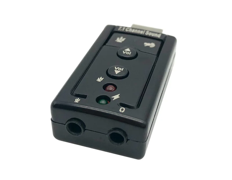 HOT Sale USB Sound Card 7.1 Channel Audio Interface (9)