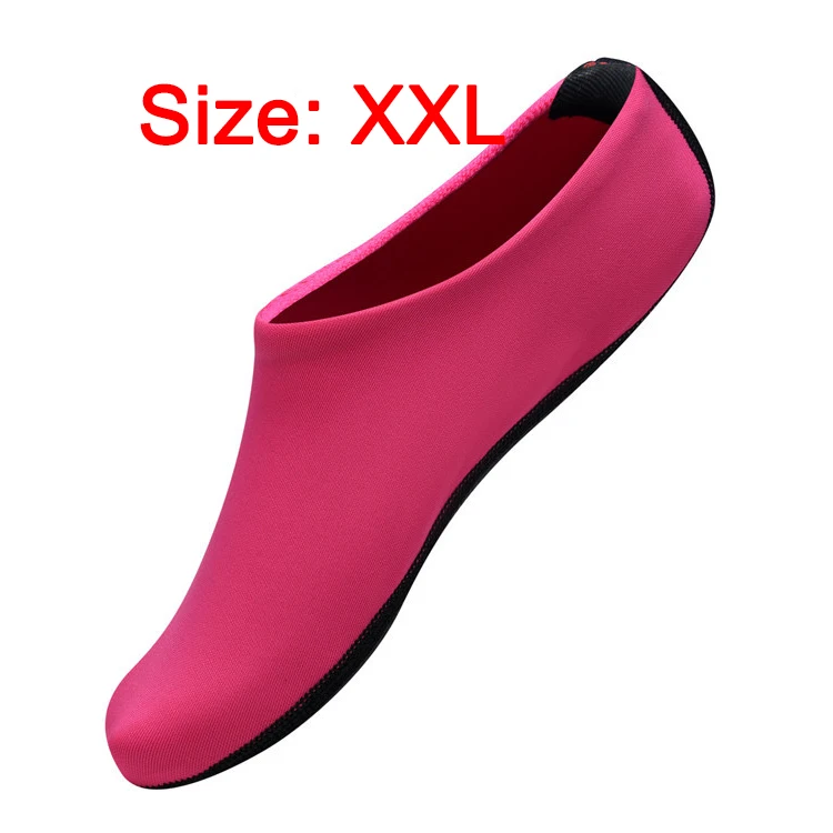Неопреновые носки для дайвинга 3 мм для мужчин и женщин, не скользящие Подводные ботинки для подводного плавания - Цвет: Роза