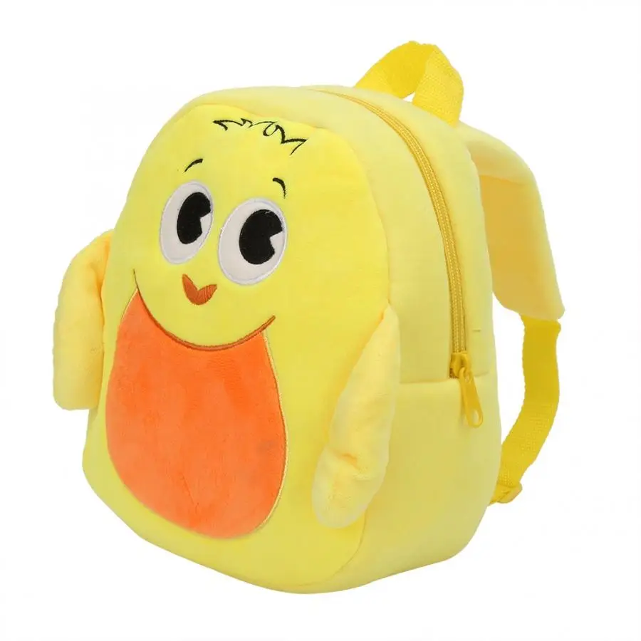 Милый плюшевый детский анти-потерянный поводок, ремень, ходунки, регулируемые детские рюкзаки для детского сада, Детская утренняя школьная сумка
