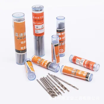

10Pcs 0.5-3.0mm Mini High Speed White Steel Twist HSS Drill Bit Set For Dremel Rotary Tool