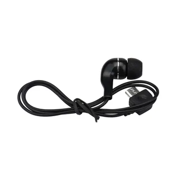

Universal Micro USB Wired Earhones ingle Stereo Earphone High bass Single Drive Stereo with Microphone Hands Free Earbuds