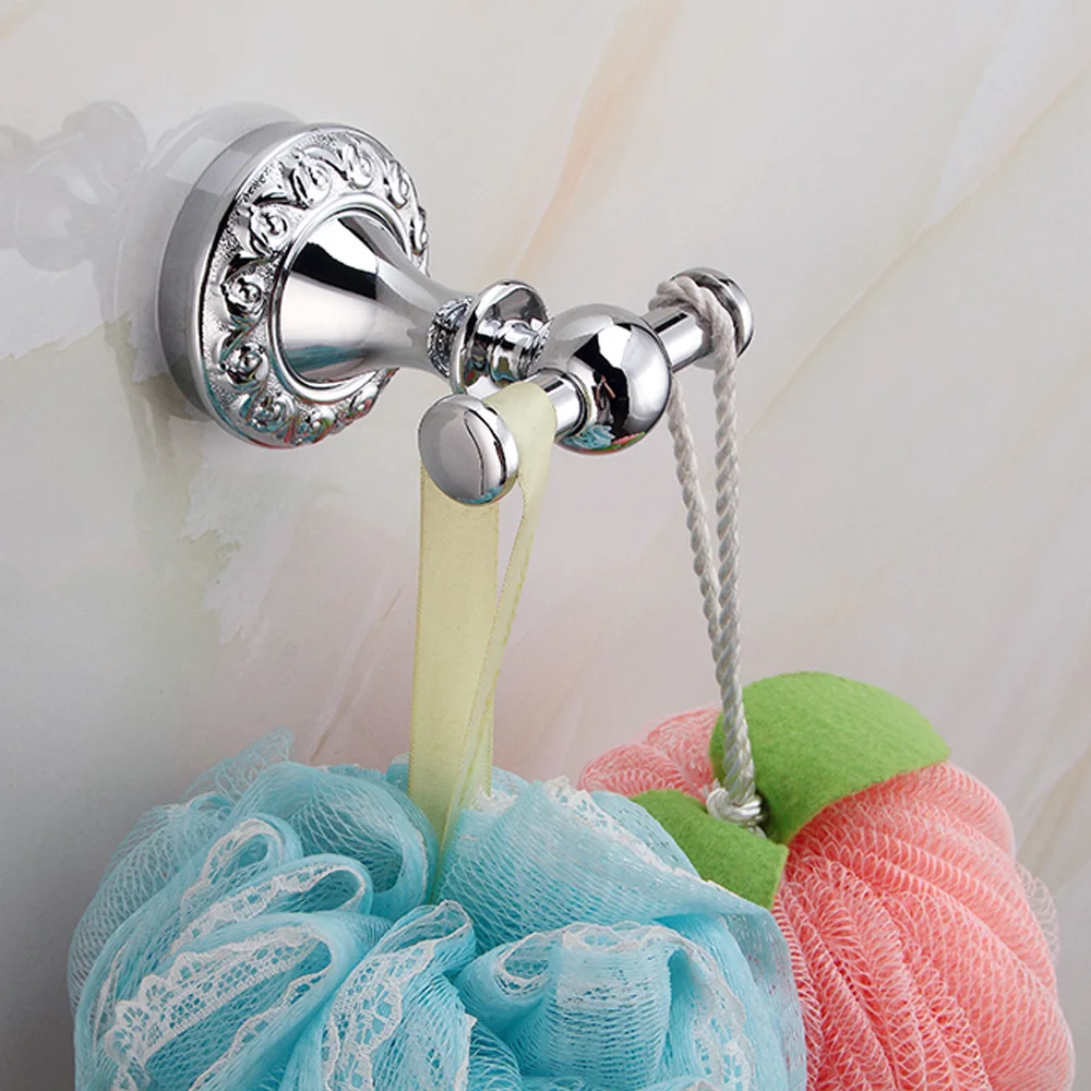AUSWIND tallado baño toalla bar 30/40/50/60 cm plata papel higiénico espejo superficie plateada acabado baño set hardware