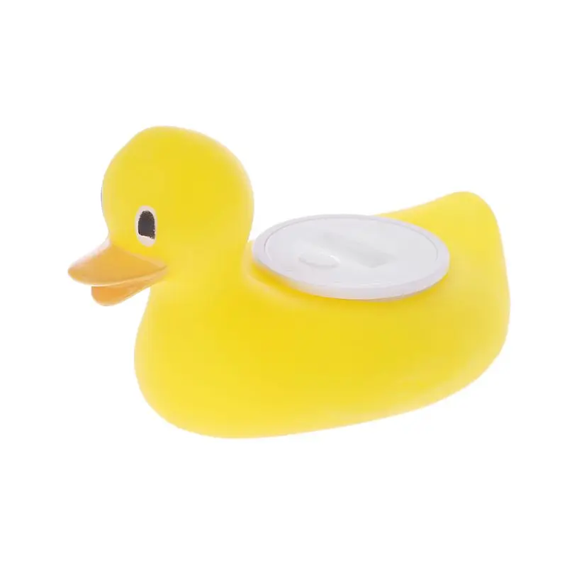

Baby Shower Bath Water Temperature Thermometer Cartoon Yellow Duck Waterproof Water Sensor Test Children Bathing Toy New Design