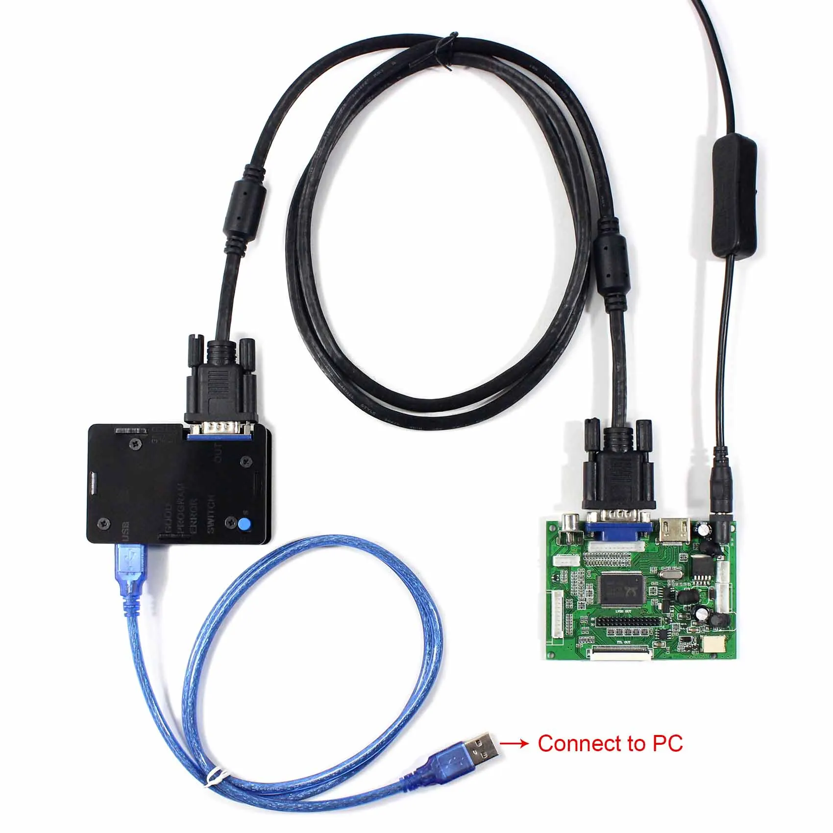 Программатор(Загрузка прошивки/инструмент обновления прошивки) с usb-портом для lcd drvier RTD2660 RTD2662 RTD2668 MSTAR 703 705 ASK