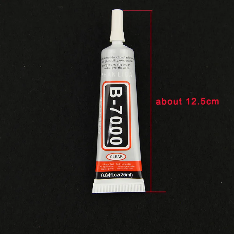 

Rhinestone Glue B7000 25ML Epoxy Resin Super Glue Sealant For Jewelry Rhinestone Glass Mobile B-7000 Uv Glue Gun