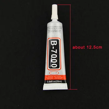 

Rhinestone Glue B7000 25ML Epoxy Resin Super Glue Sealant For Jewelry Rhinestone Glass Mobile B-7000 Uv Glue Gun