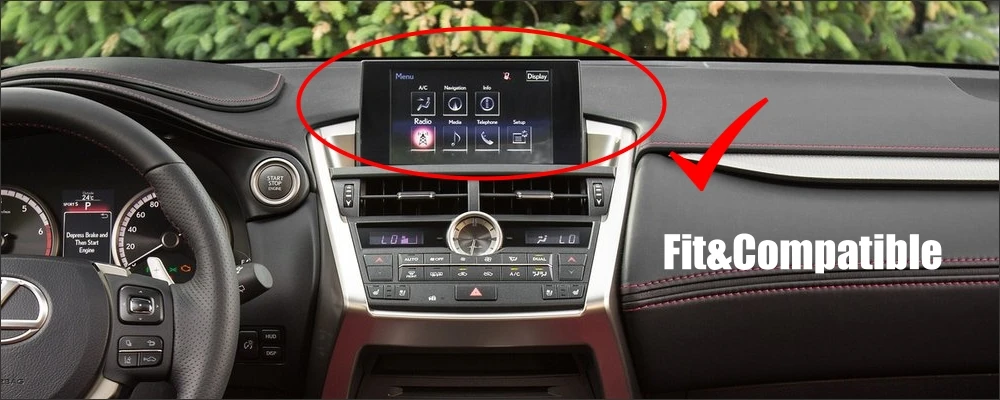 Excellent YESSUN 10.25" For Lexus NX 200t NX 300 2014~2016 Car Android Carplay GPS Navi maps Navigation Player Radio Stereo WiFi no DVD 1
