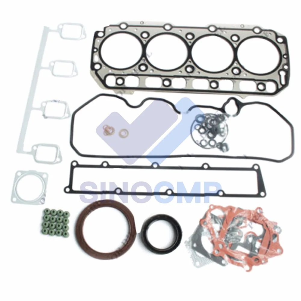 Yanmar 4TNV106 4TNV106T-XTB Engine Gasket Set For Excavator Loader_