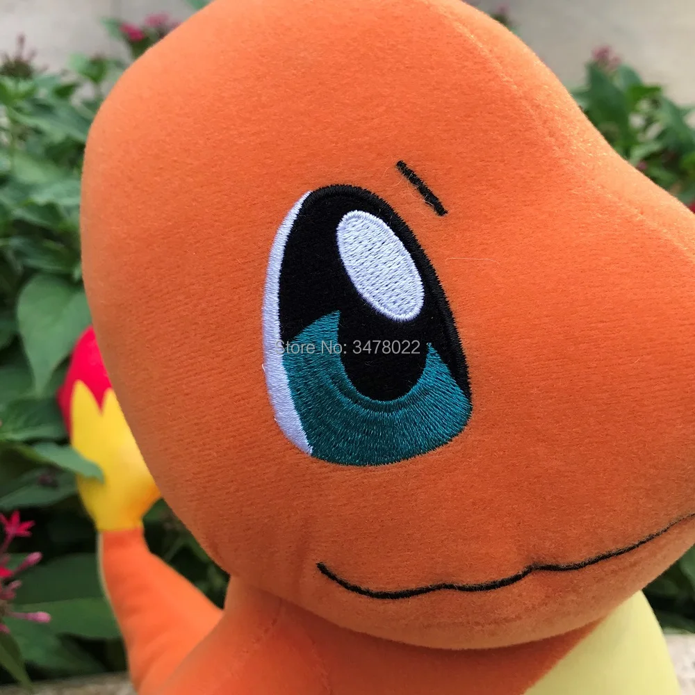 Tanie 28cm śliczne Anime Charmander pluszowa Hitokage smok wypchana zabawka gra miękka lalka