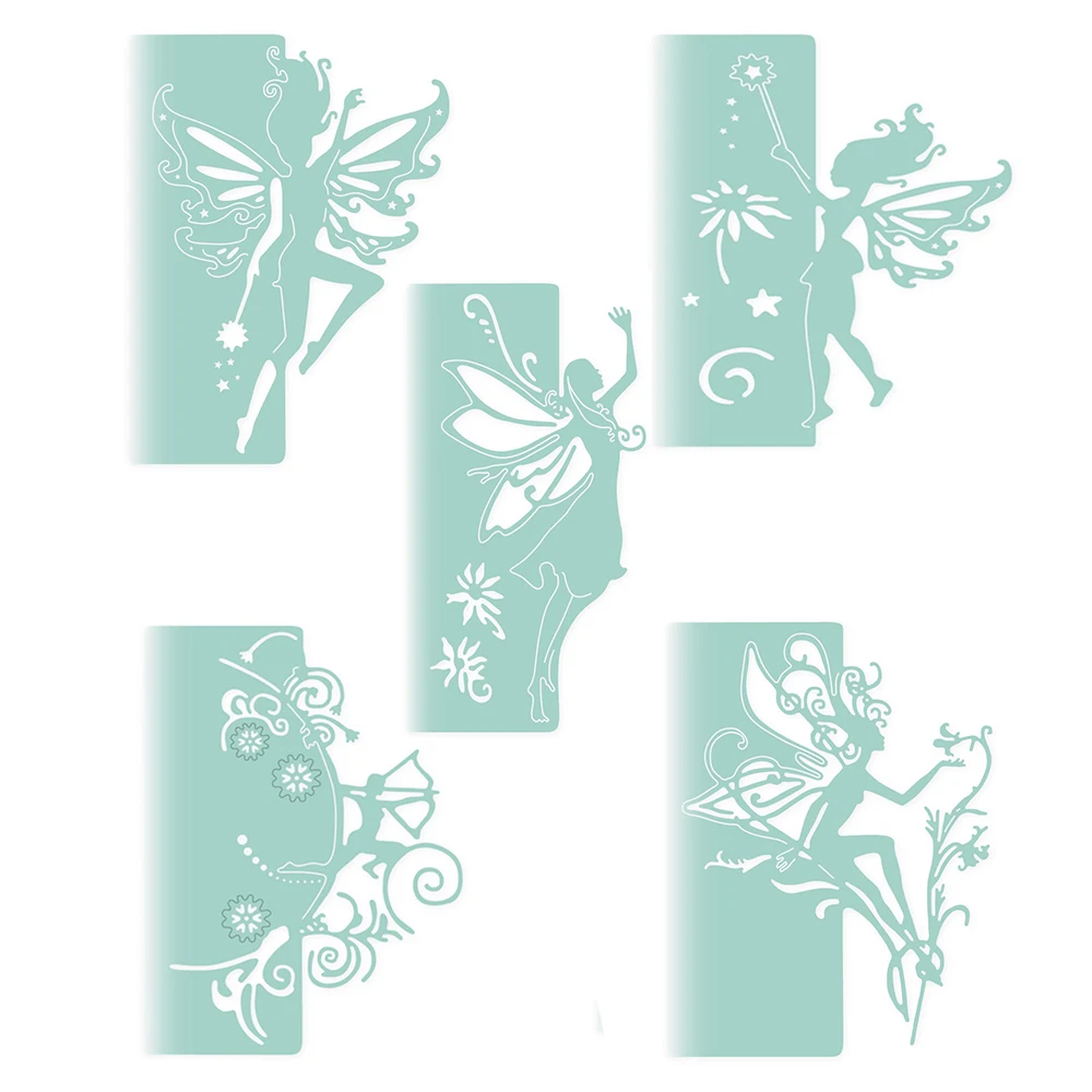 

HamyHo 5 Fairy Vines Edge Frame Metal Cutting Dies for DIY Scrapbooking Card Making 2019 new arrival embossing craft dies