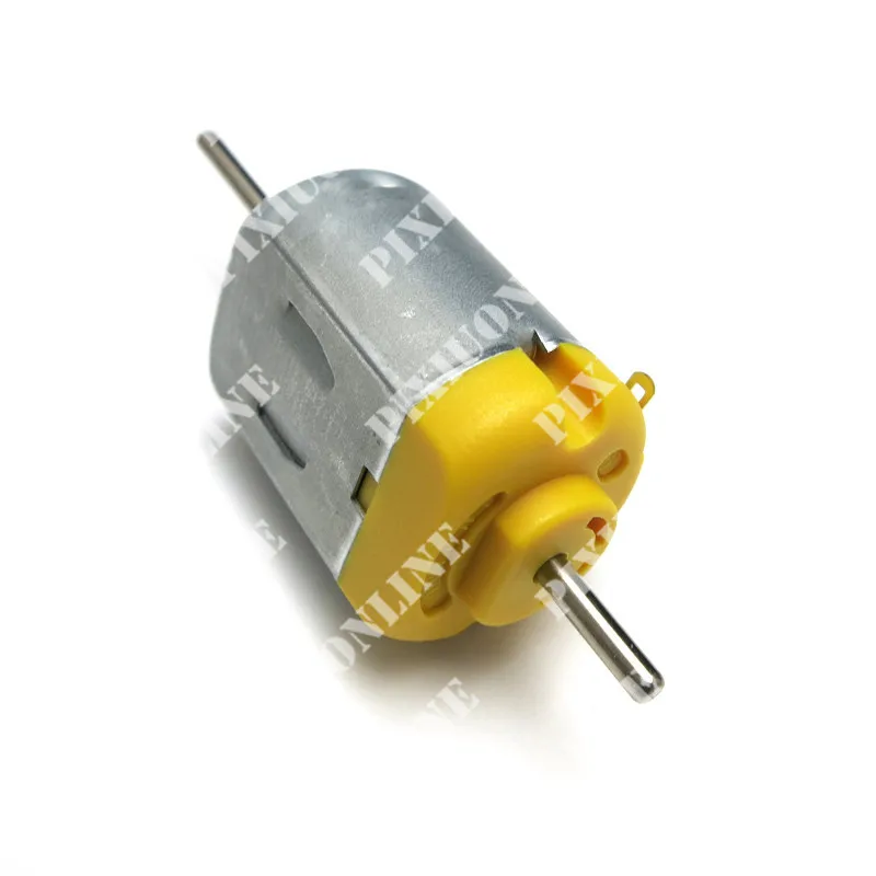 

1pc J001 Long and Short Shaft 130 Micro DC Motor for Science and Technology Making Free Shipping Canada