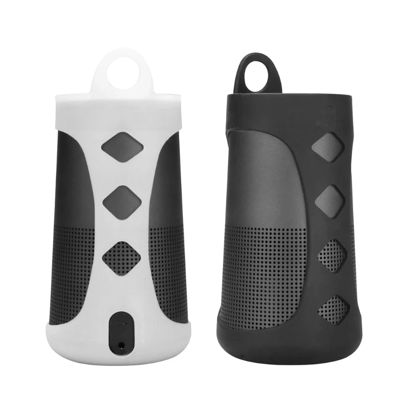 

Silicone Carry Case For Bose SoundLink Revolve Protectective Holder Sling Cover