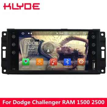 

KLYDE 4G Android 8 7.1 Octa Core 4GB RAM+32GB Car DVD Player Radio For Dodge RAM 1500 2500 3500 Challenger Pickup Caliber Dakota