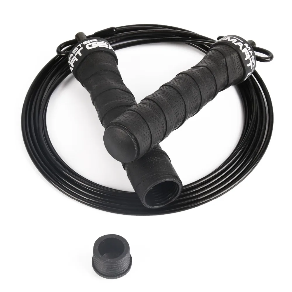 MSG Ball Bearings Weighted Speed Skipping Rope Jump Rope for WOD, MMA