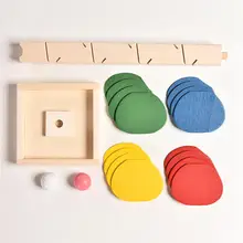 Wooden Tree Marble Ball Track