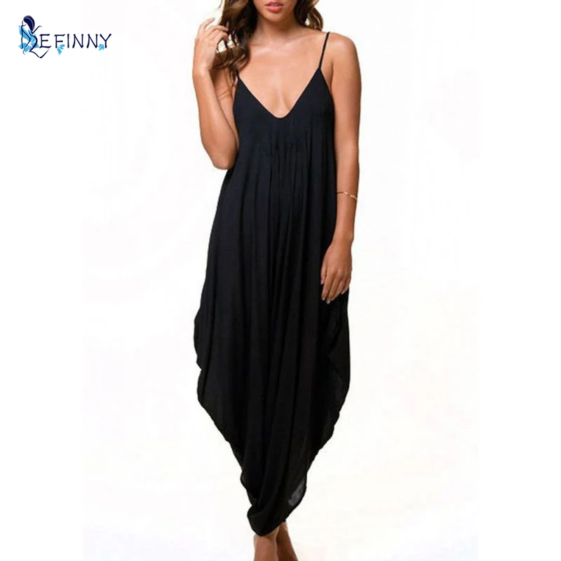 EFINNY Spring Women's V Neck Loose Baggy Fit Summer/Beach/Party