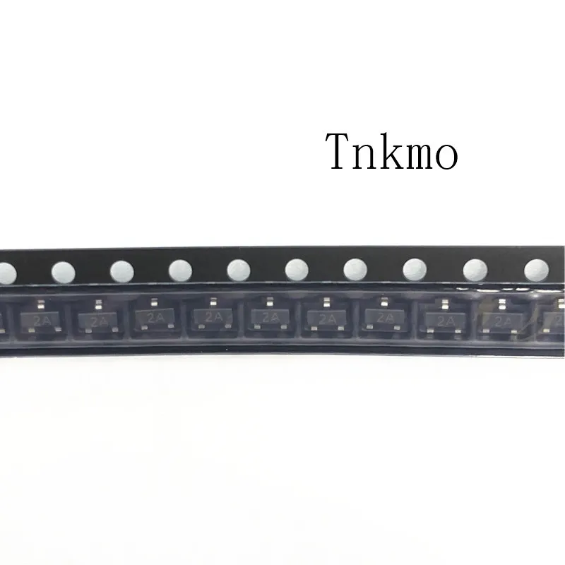 100 PCS MMBT3906 PNP Transistors - SOT-23 Package, 40V 200mA (2N3906 SMD Equivalent)