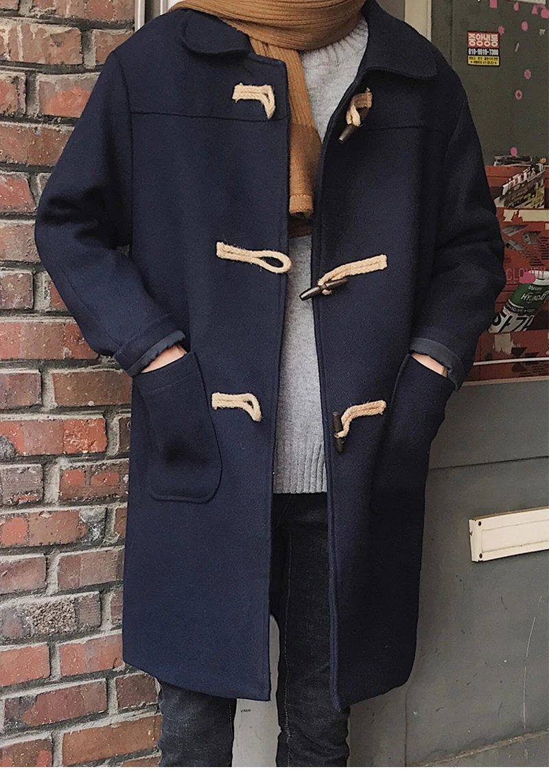 casaco duffle masculino