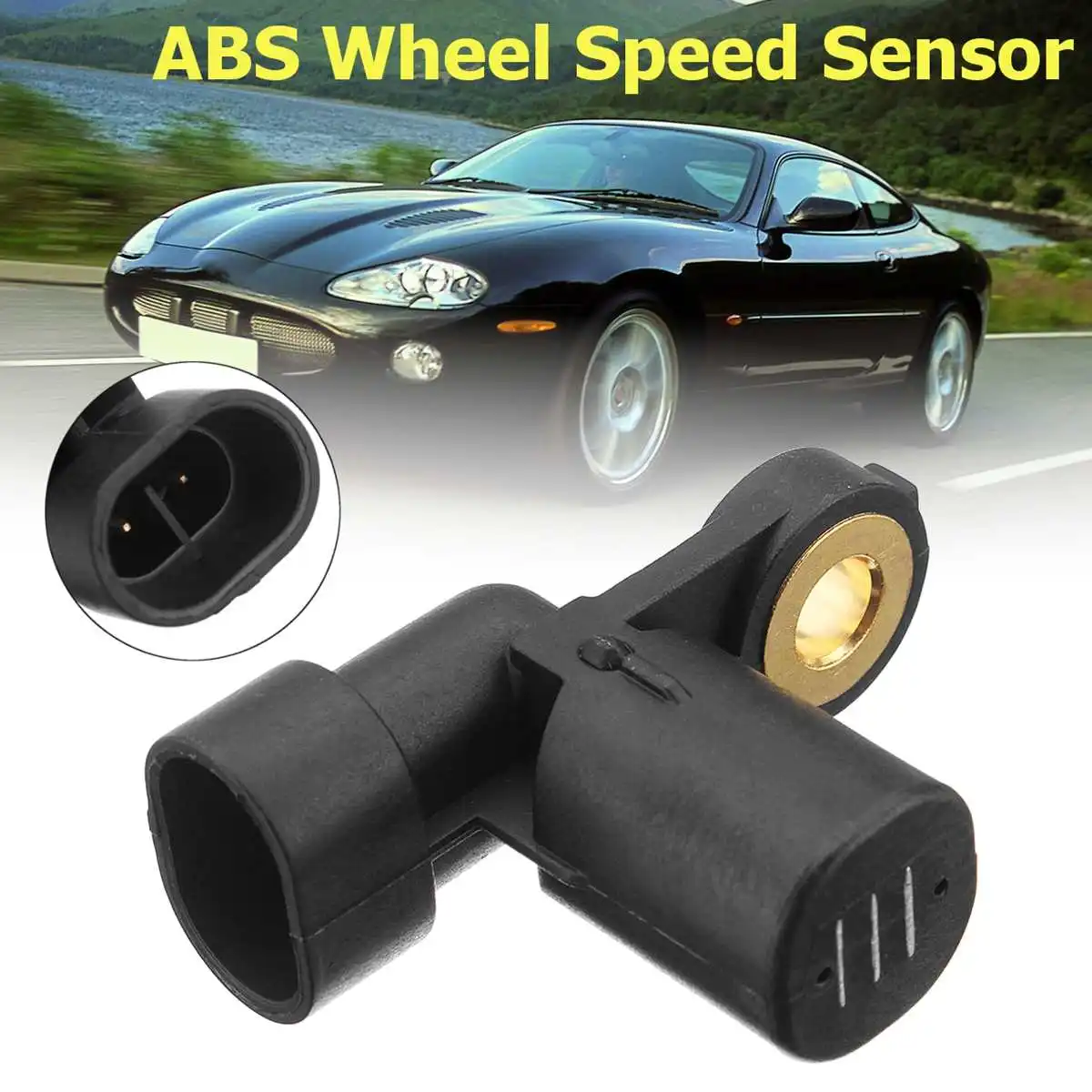 

2 pins Car Front Rear ABS Wheel Speed Sensor For Jaguar XJ8 XJR XK8 XKR XK8 XJ6 XJR XJ12 LJA2226AA SU12240 ALS523 5S10787