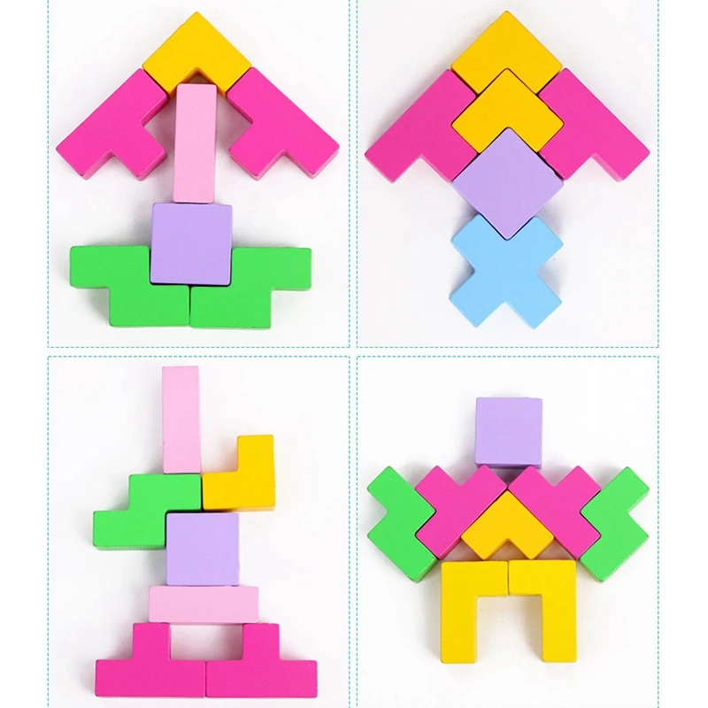 Строительные блоки красочные детские строительные блоки игрушки детские игрушки раннего развития декомпрессионные игрушки