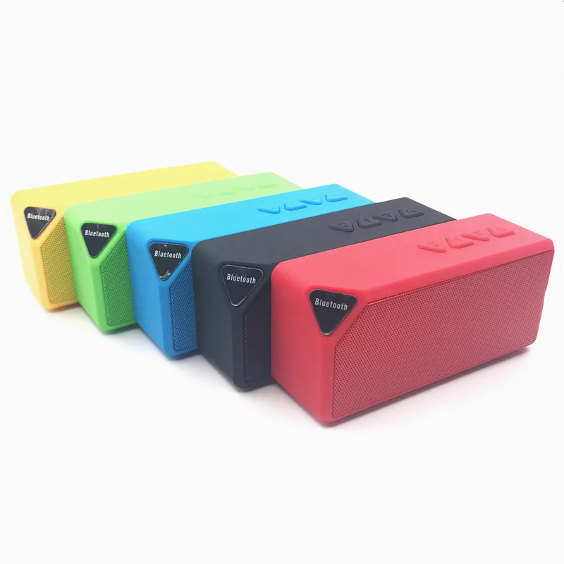X3S мини Беспроводной Bluetooth Динамик TF USB fm радио Портативный Музыка Звук Box стерео