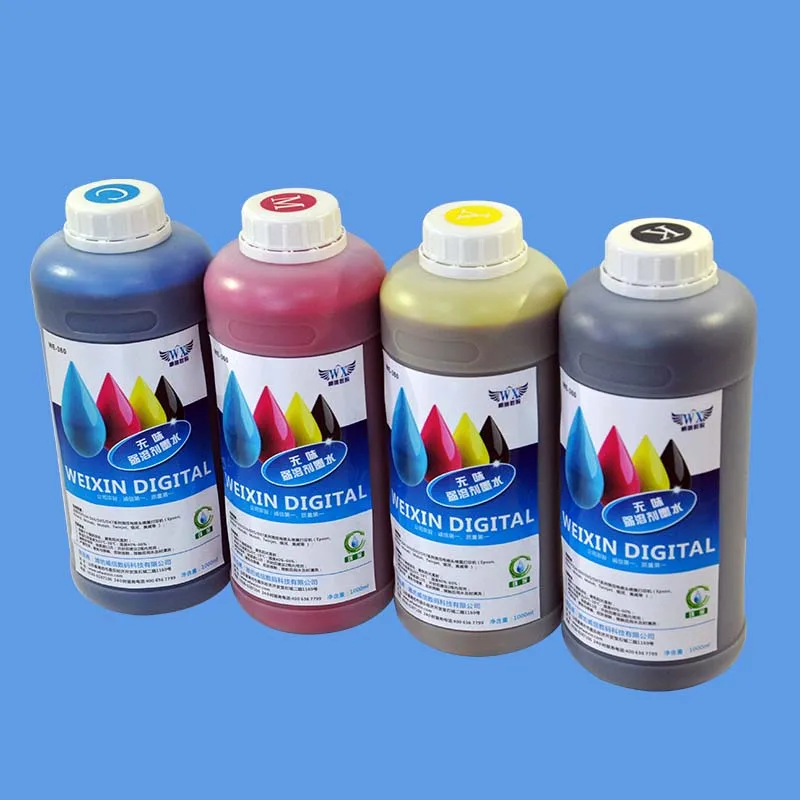Cmyk 4 бутылки/lot чернила для seiko 510 35pl 50pl головы SID Infiniti Фаэтон претендента SPT510 чернил