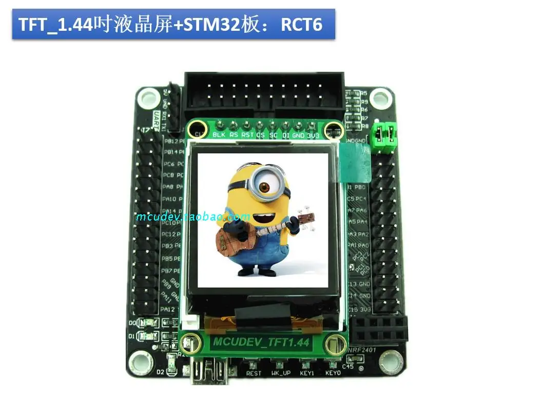 1,44 дюймов TFT Полный Цвет SPI последовательный Дисплей модуль STM32F103 развитию Модуль OLED