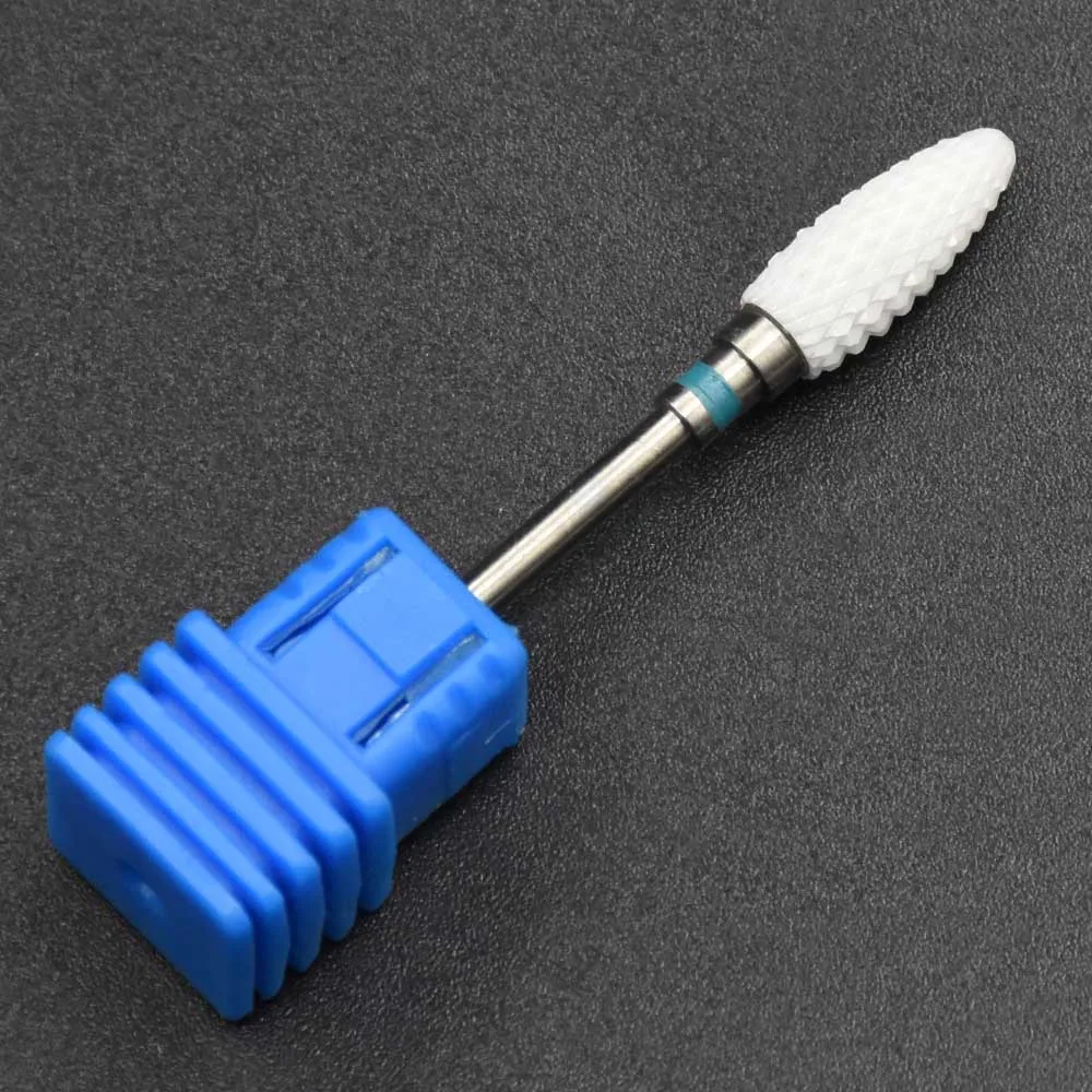 

Ceramic Nail Drill Bit 3/32" Rotary Burr Milling Cutter Bits For Manicure Pedicure Tools Electric Nail Drill Accessories