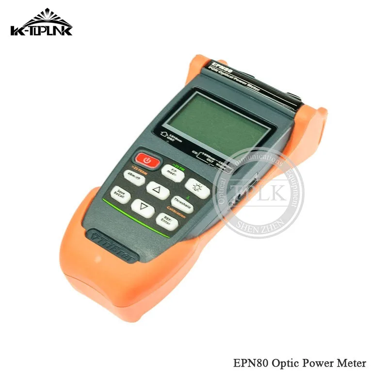 Hot selling EPN80 English Version Handheld PON Fiber Optic Power Meter EPN80 optic fiber equipment SC/PC 1310/1490/1550nm EPN80