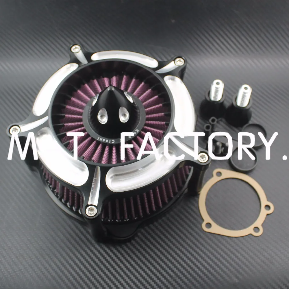 Filtro de Limpeza de ar da Turbina da Motocicleta para Harley Sportster Xl883 Xl1200 1991-2020 2 air filter for harley