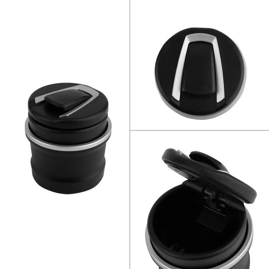 car Ash Tray Ashtray Storage Cup With LED for BMW 1 3 4 5 7 Series X1