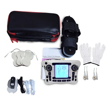 

Electrical Dual Channel Pain Relief Nerve Muscle Stimulator Tens Body Therapy Massage Physiotherapy Apparatus Foot Slipper Glove