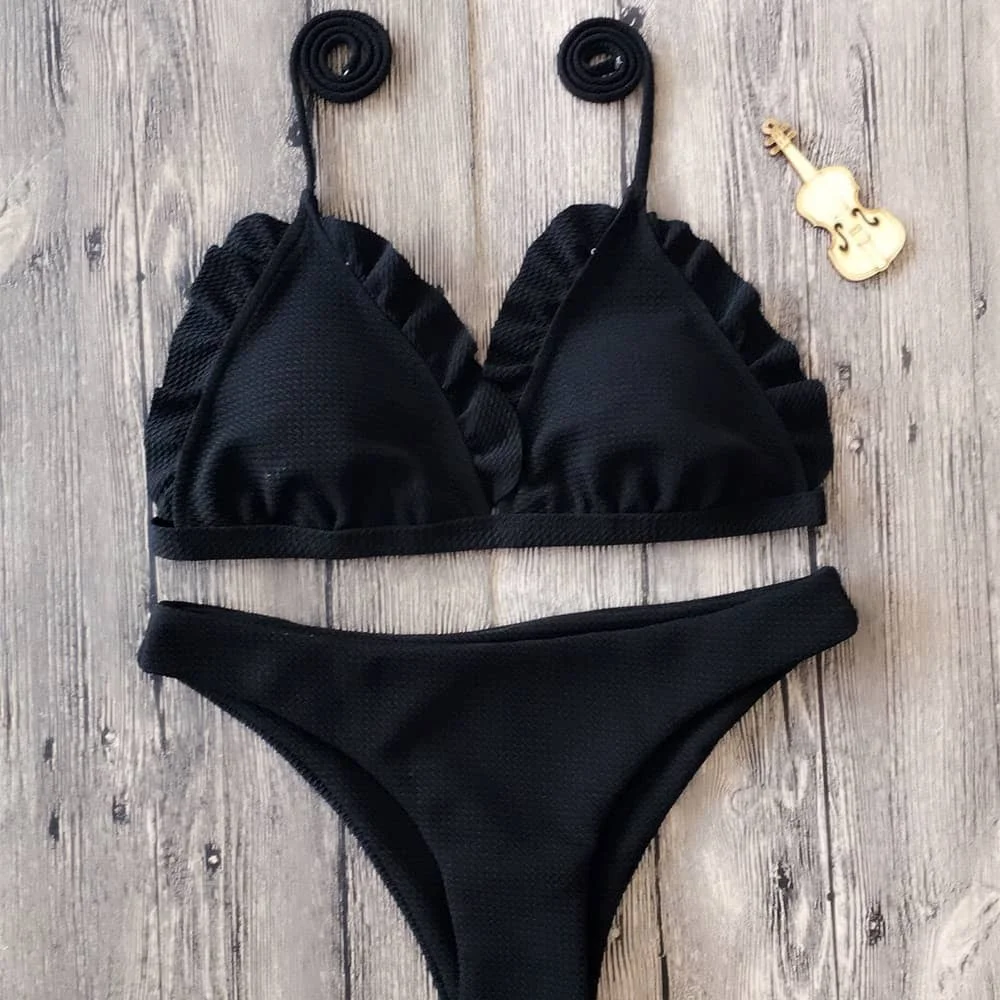 Summer Cute Lass String Bikini Bathing Suit 8