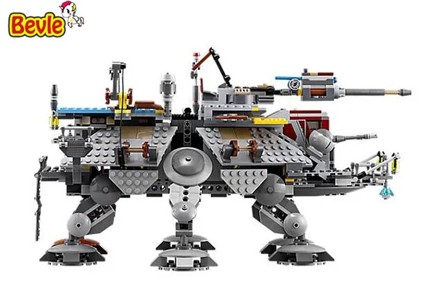 

The Captain Rex's AT-TE Mobile Building Block Brick Toys 1022Pcs Compatible Legoings Star Wars