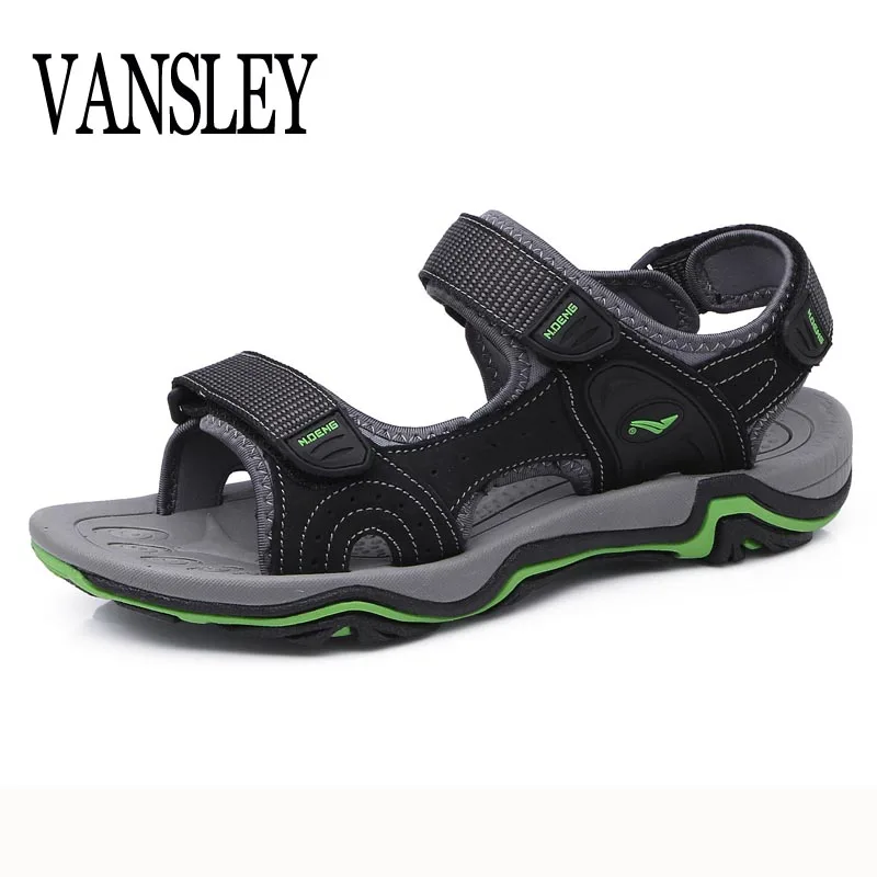 

Genuine Leather New Fashion Summer Outdoor Sandals Breathable Men Sandals Beach Shoes Men's Causal Shoes sneakers 39-44