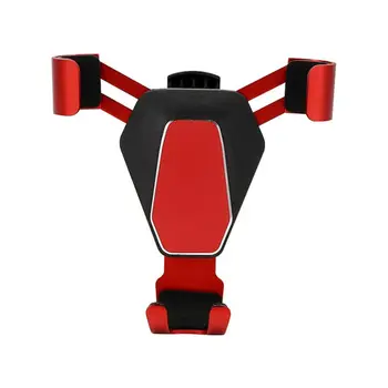 

Universal Triangle Mobile Phone Bracket Car Air Outlet Gravity Metal Lazy Bracket Creative Car Outlet Stability Phone Holder