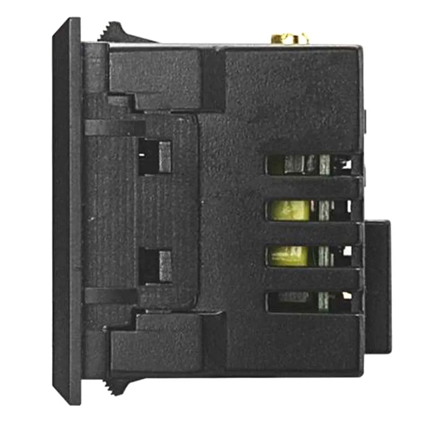 Черный Белый 5 в 2.1A 2USB AC Разъем питания встроенный двойной USB Настольная розетка DC зарядка панель питания модуль Выход
