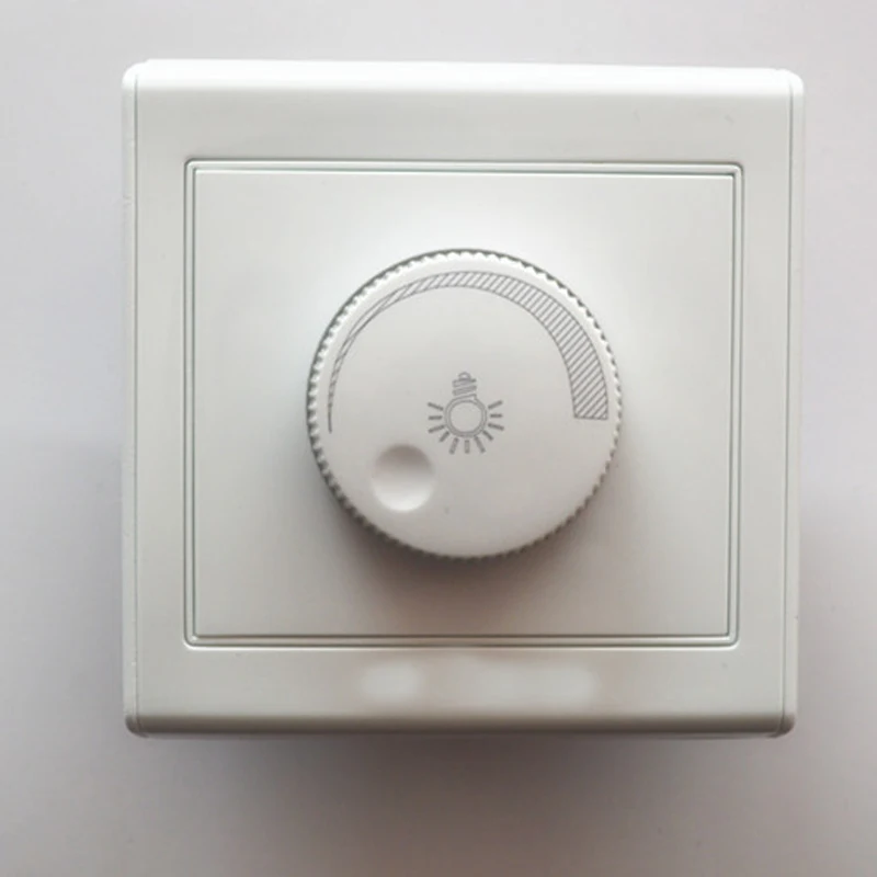 

220V 1000W dimming switch panel 86 type concealed installation Living room incandescent lamp special dimmer
