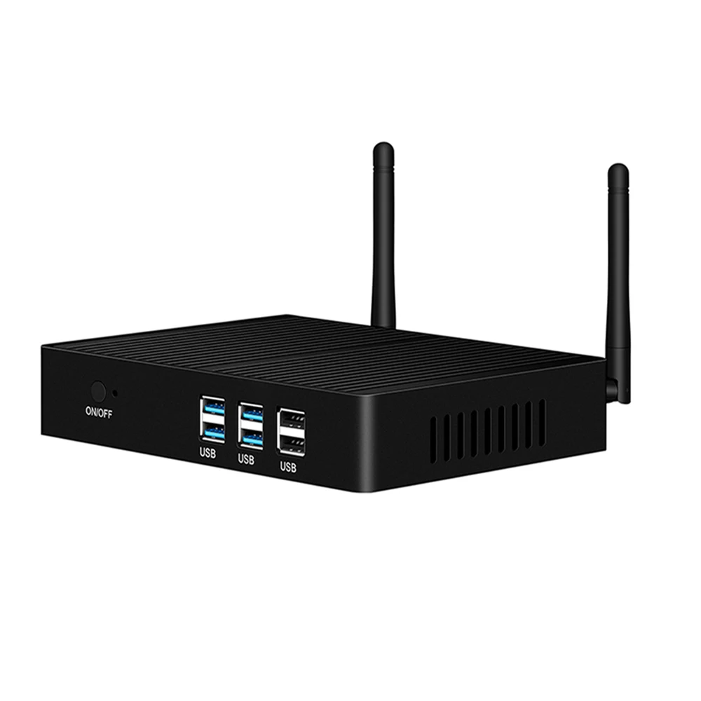  Desktop Computers Fanless Mini Computer Windows 7 Mini PC Intel Celeron 2955U Pentium 4405U usb gam